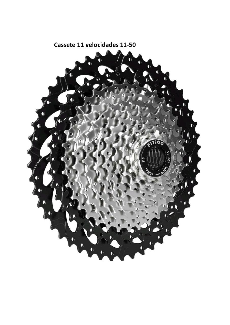 Cassette 11 velocidades 11-50T para bicicleta de montaña (MTB)
